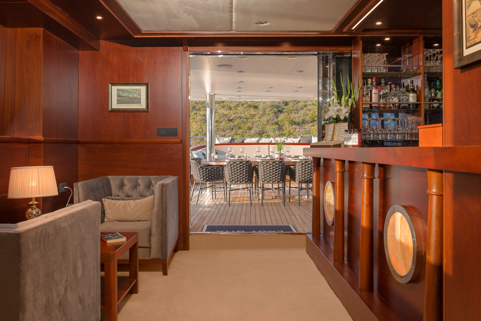 Lady Gita Yacht Charter Interior