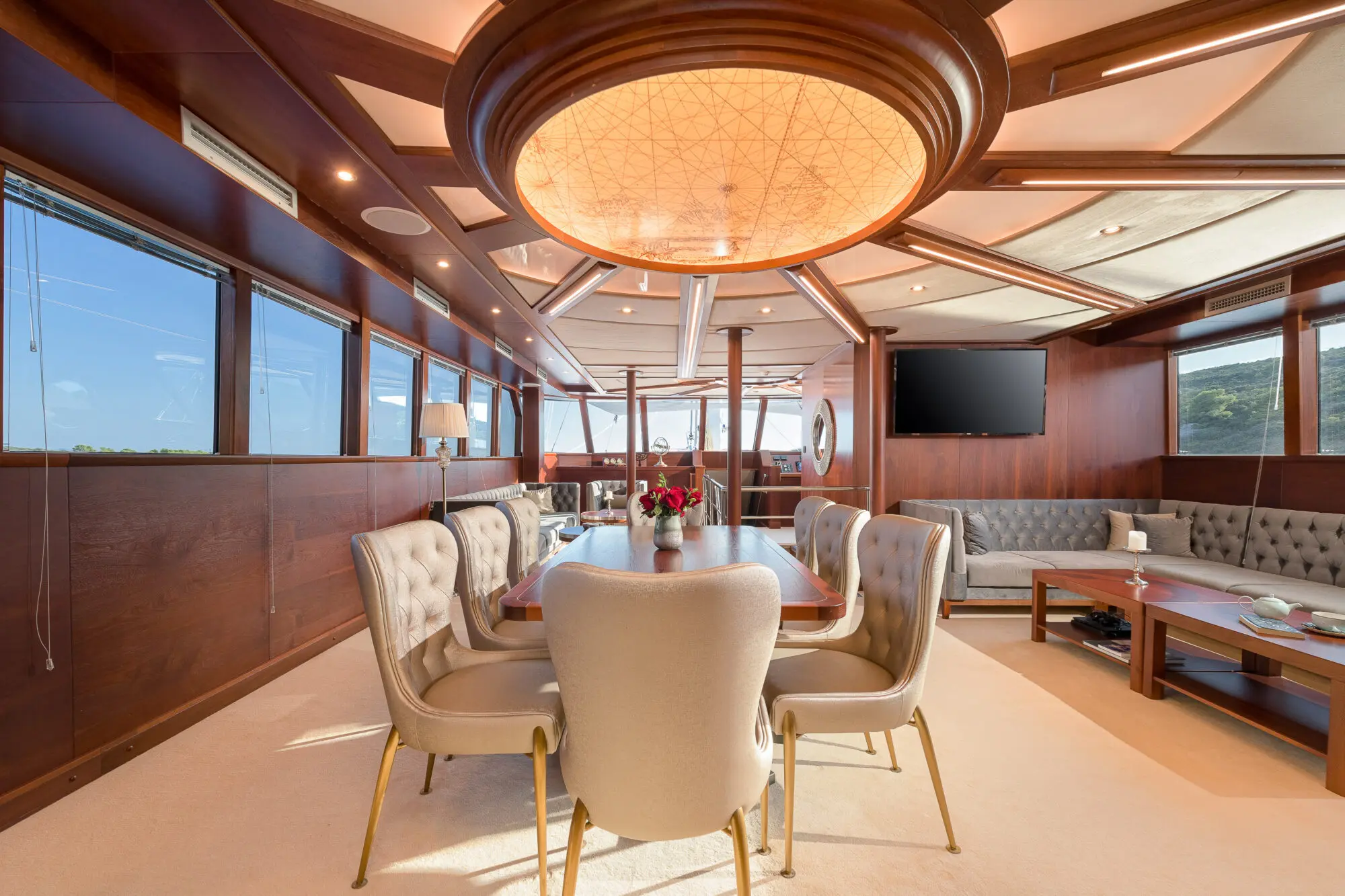 Lady Gita Yacht Charter Interior