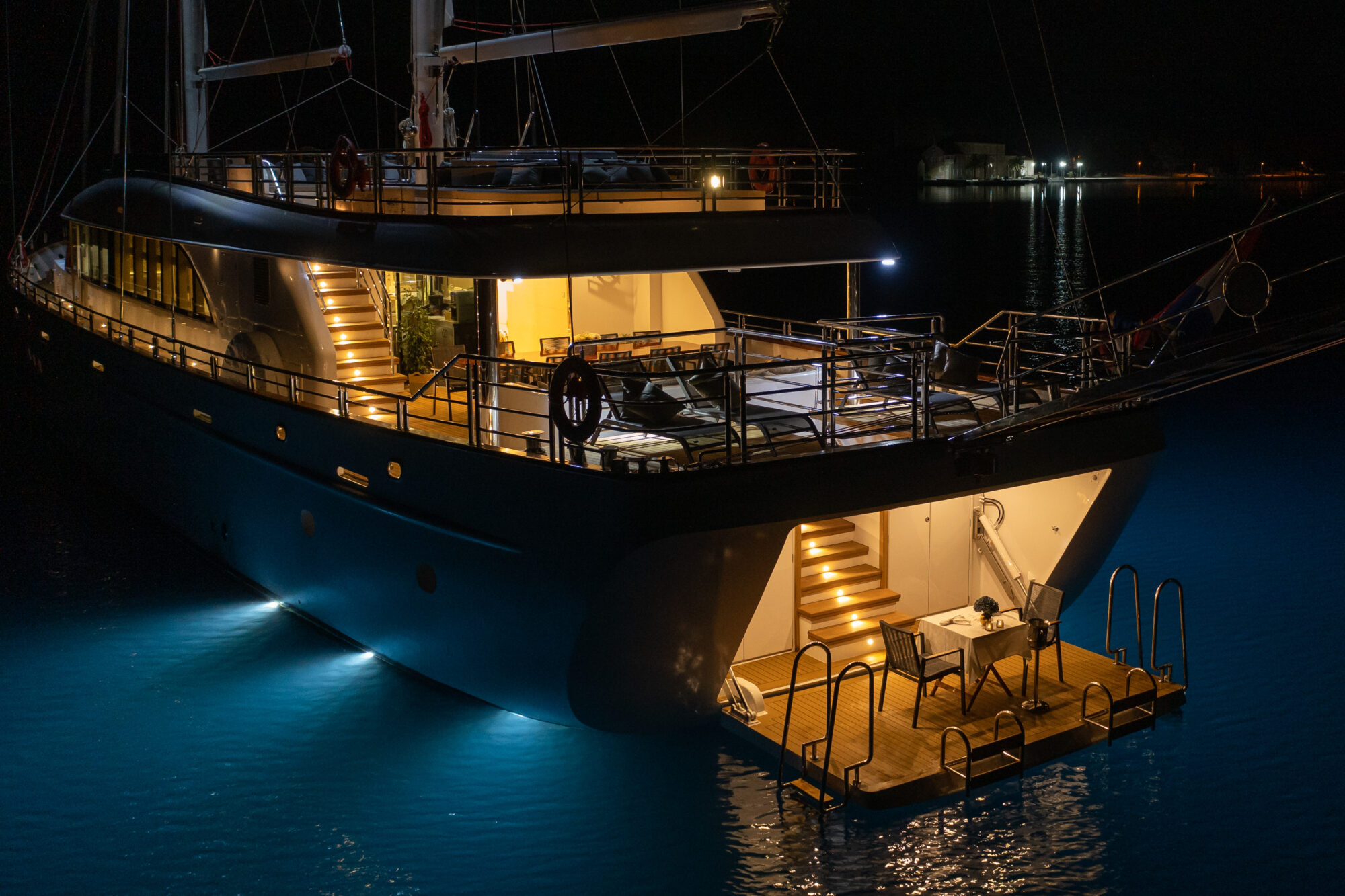 Love Story Yacht Charter Exterior