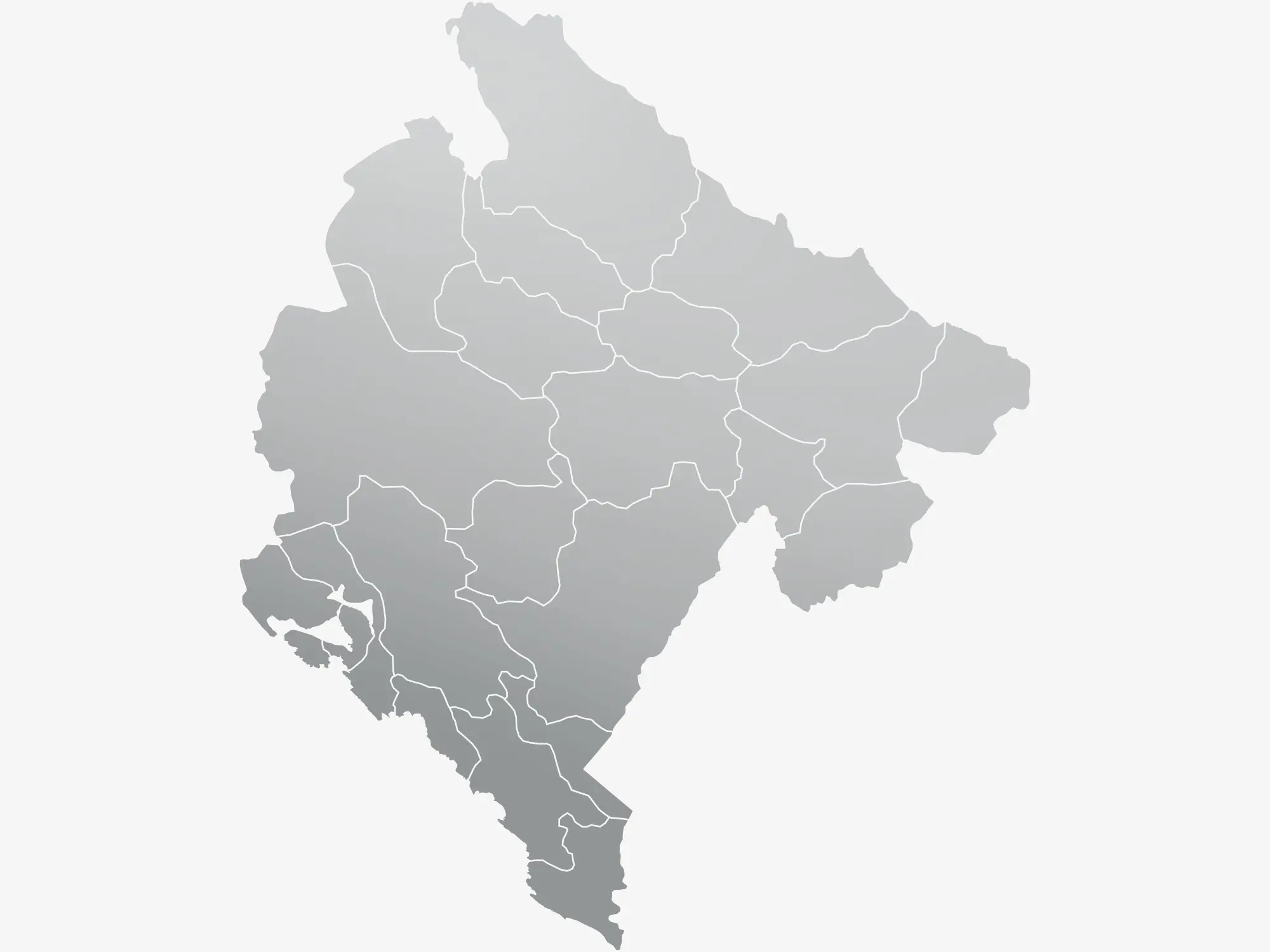 Montenegro Map