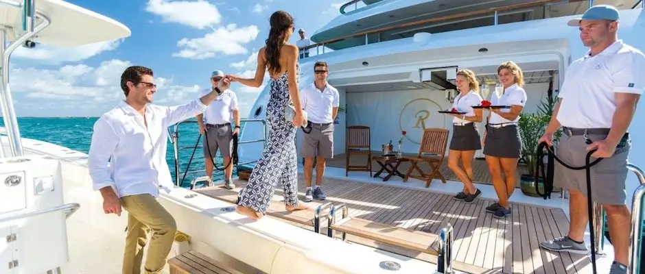 Stress-Free Boarding and Travel on a Superyacht