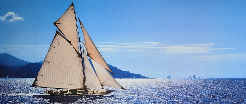 Classic Sailing Yacht at Regates Royales