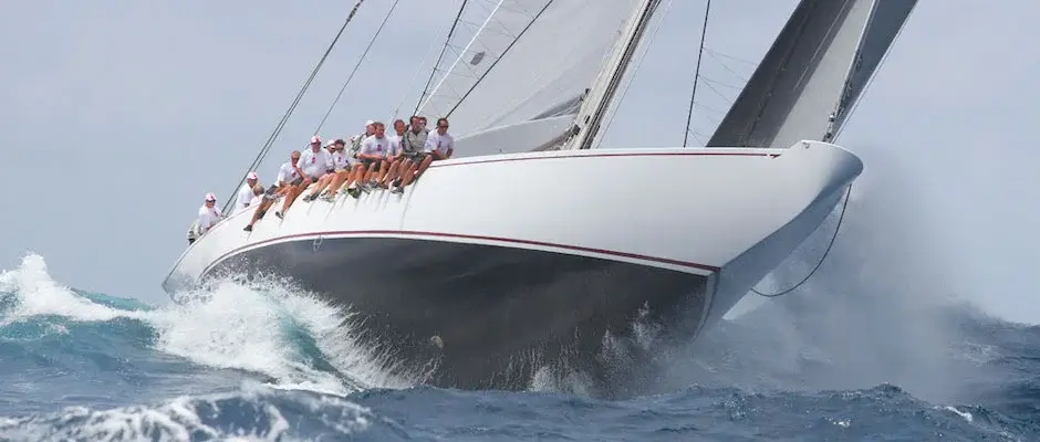 15mR Yacht in Action