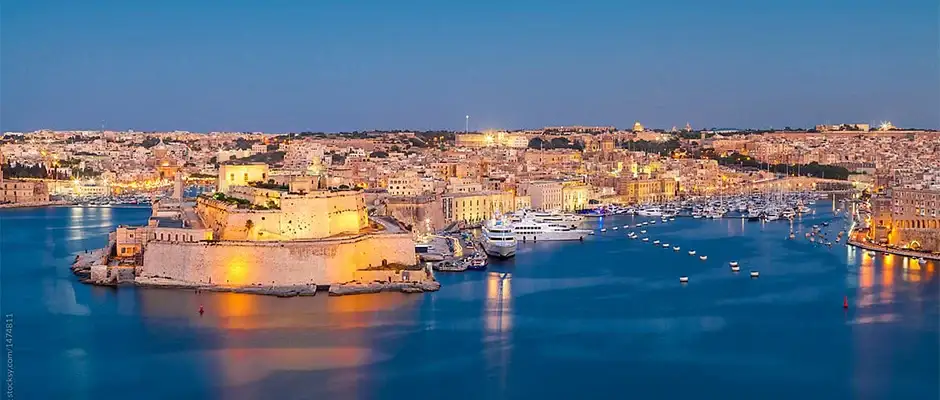 Malta with beautiful beaches