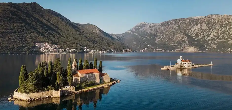 The Bay of Kotor is a unique natural and cultural entity consisting of Kotor town and the well-preserved medieval towns of Perast, Risan, Tivat, Herceg Novi, and Prcanj.