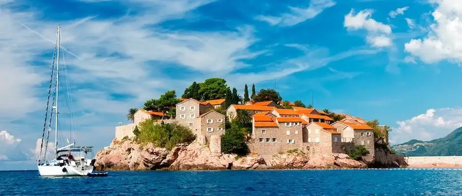 The most luxurious resort in Montenegro can be found in St. Stefan today. Celebrities visit it, and its beaches are known for their incredible beauty