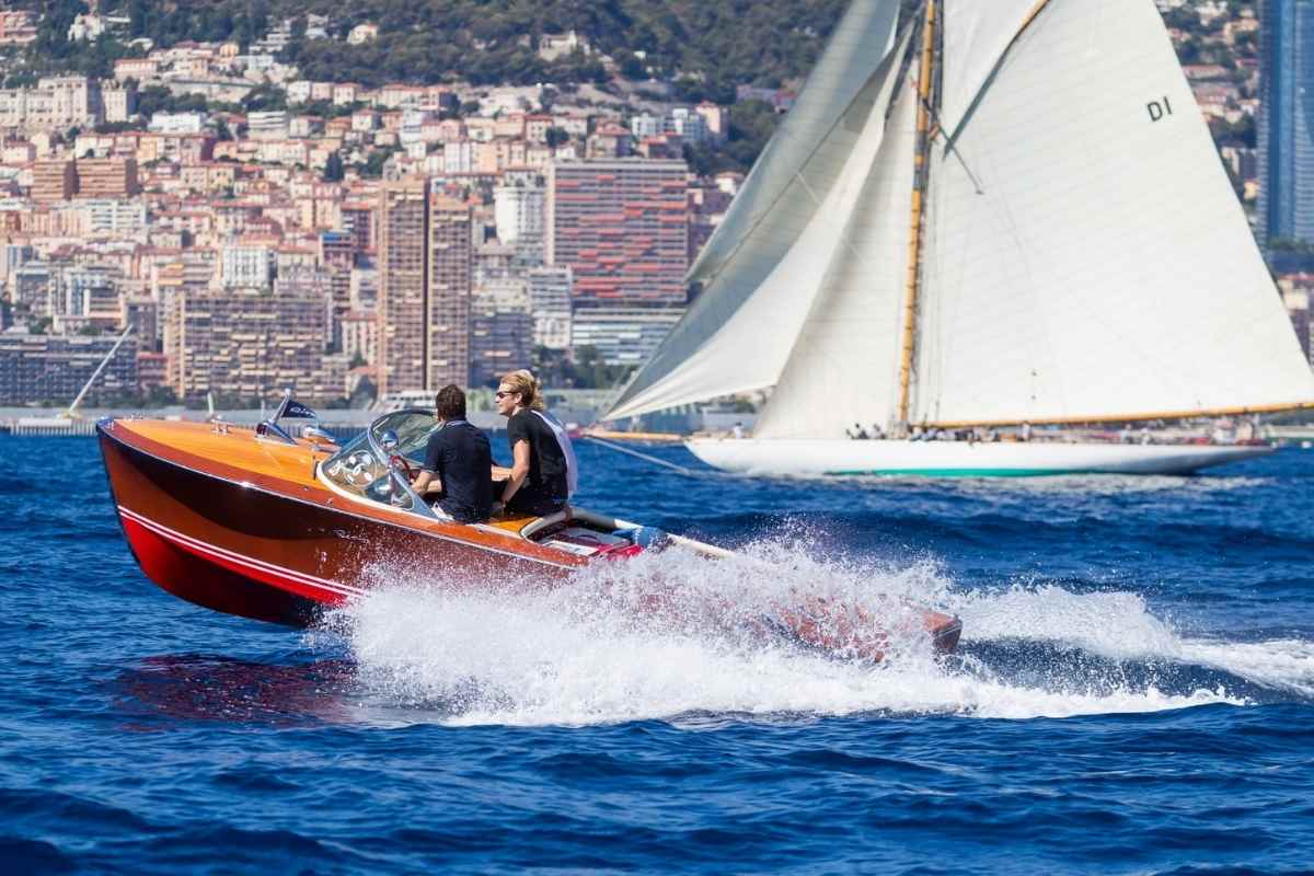 Mariska and Riva Boat @ Monaco Classic Week